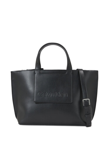 Calvin Klein Дамска чанта Ck Set Tote Medium K60K611077 Ck Black BAX - Mera.bg