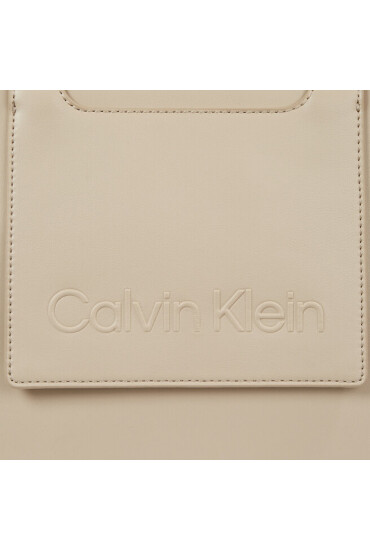 Calvin Klein Дамска чанта Ck Set Tote Medium K60K611077 Бежов - Mera.bg