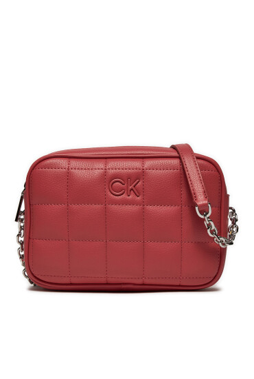 Calvin Klein Дамска чанта Ck Square Quilt K60K612331 Розов - Mera.bg