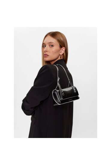 Calvin Klein Дамска чанта Ck Swing Crossbody Xs K60K610934 Черен - Mera.bg