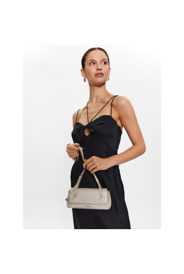 Calvin Klein Дамска чанта Ck Swing Crossbody Xs K60K610934 Бежов - Mera.bg