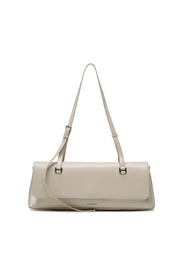 Calvin Klein Дамска чанта Ck Swing Shoulder Bag Lg-Pat K60K610936 Бежов - Mera.bg