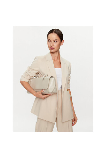 Calvin Klein Дамска чанта Ck Swing Shoulder Bag Lg-Pat K60K610936 Бежов - Mera.bg