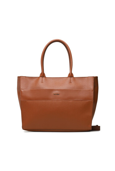 Calvin Klein Дамска чанта Daily Dressed Shopper K60K610449 Кафяв - Mera.bg