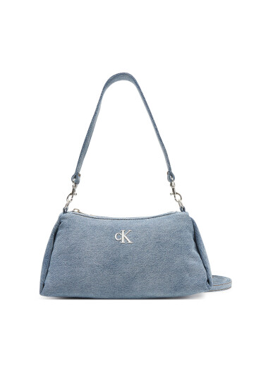 Calvin Klein Дамска чанта Denim Layla Shoulder Bag Sm LV04F3222G Син - Mera.bg