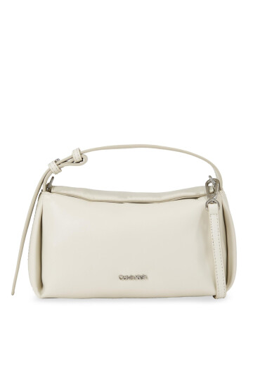 Calvin Klein Дамска чанта Elevated Soft Mini Bag K60K611305 Екрю - Mera.bg