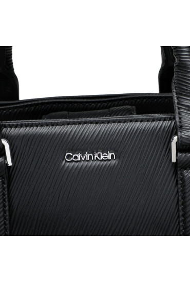 Calvin Klein Дамска чанта Elevated Tote Md Saffiano K60K610195 Черен - Mera.bg