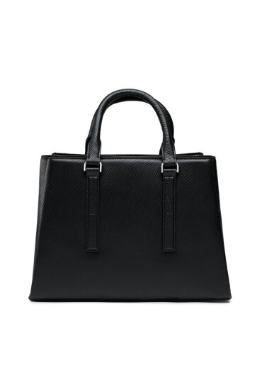 Calvin Klein Дамска чанта Elevated Tote Md Saffiano K60K610195 Черен - Mera.bg