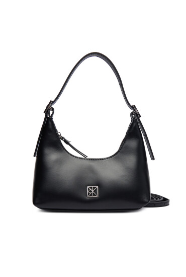 Calvin Klein Дамска чанта Emblm Hw Lthr Mini LV04F3263G Черен - Mera.bg