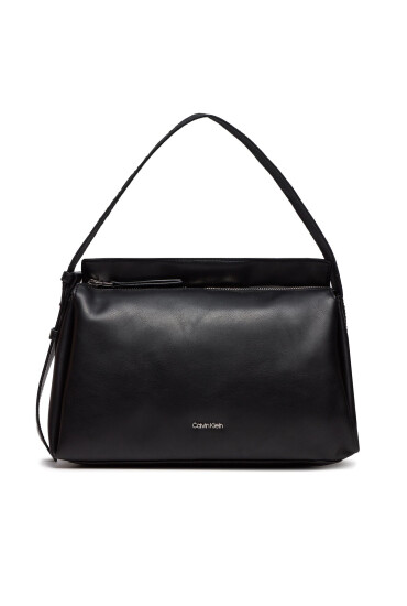 Calvin Klein Дамска чанта Gracie K60K611661 Черен - Mera.bg