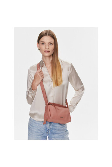 Calvin Klein Дамска чанта Gracie Mini Crossbody K60K611346 Розов - Mera.bg