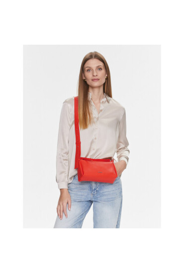 Calvin Klein Дамска чанта Gracie Mini Crossbody K60K611346 Оранжев - Mera.bg