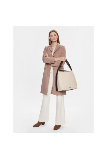 Calvin Klein Дамска чанта Gracie Shopper _Canvas K60K611344 Екрю - Mera.bg