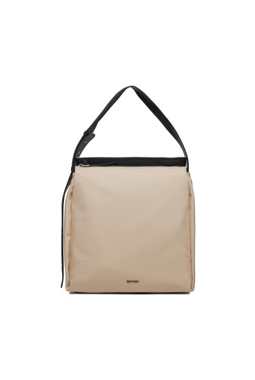 Calvin Klein Дамска чанта Gracie Shopper _Canvas K60K611344 Екрю - Mera.bg