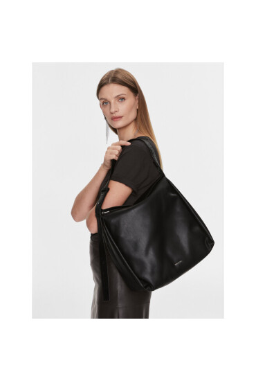 Calvin Klein Дамска чанта Gracie Shopper K60K611365 Черен - Mera.bg