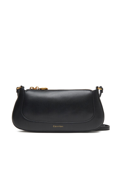 Calvin Klein Дамска чанта Hardware Zip Crossbody LV04F1046G Черен - Mera.bg