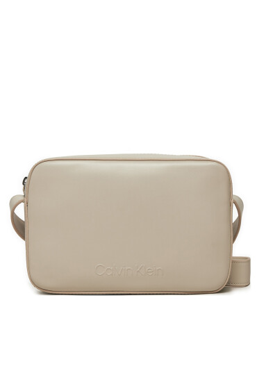 Calvin Klein Дамска чанта K60K612555 Екрю - Mera.bg