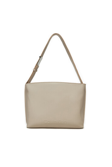 Calvin Klein Дамска чанта K60K612570 Екрю - Mera.bg