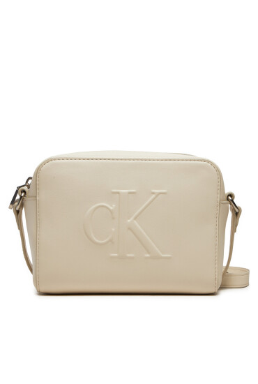 Calvin Klein Дамска чанта K60K612726 Екрю - Mera.bg