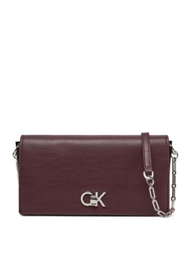 Calvin Klein Дамска чанта K60K612806 Бордо - Mera.bg