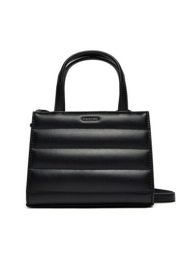 Calvin Klein Дамска чанта Line Quilt Mini Tote K60K612116 Черен - Mera.bg