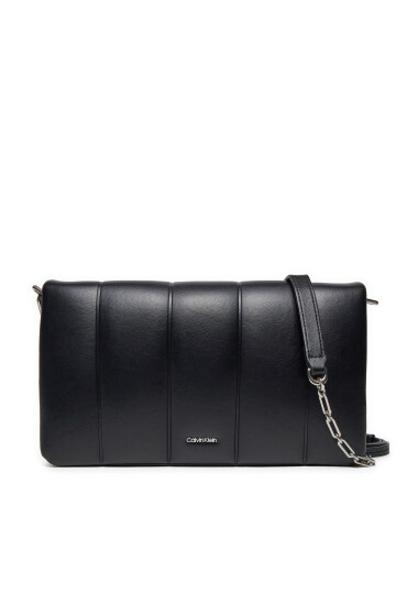 Calvin Klein Дамска чанта Line Quilt Shoulder Bag K60K612787 Черен - Mera.bg