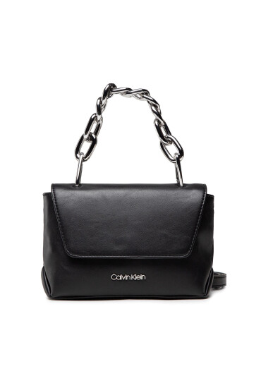 Calvin Klein Дамска чанта Linked Xbody K60K608742 Черен - Mera.bg