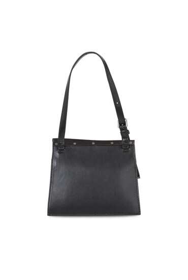 Calvin Klein Дамска чанта Metal Edge Shldr Bag Sm W/ Flap K60K611172 Черен - Mera.bg