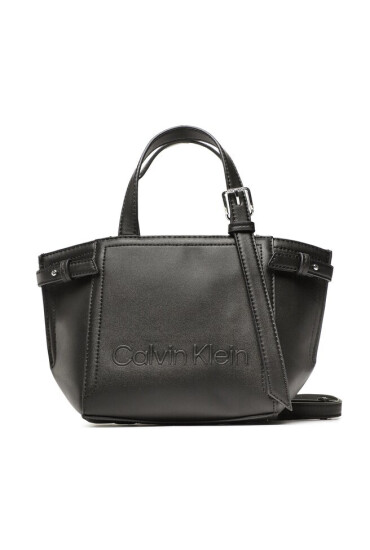 Calvin Klein Дамска чанта Minimal Hardware Mini Tote K60K609847 Черен - Mera.bg