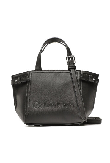 Calvin Klein Дамска чанта Minimal Hardware Mini Tote K60K609847 Черен - Mera.bg