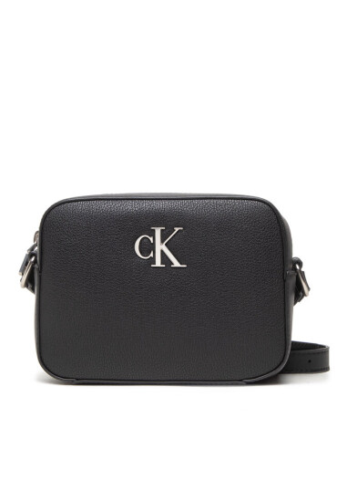 Calvin Klein Дамска чанта Minimal Monogram Camera Bag 18 K60K610085 Черен - Mera.bg