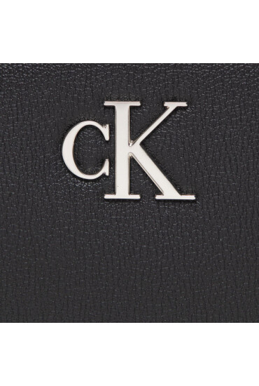 Calvin Klein Дамска чанта Minimal Monogram Camera Bag 18 K60K610085 Черен - Mera.bg