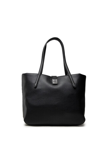 Calvin Klein Дамска чанта Mono Hardw Soft Shopper29 K60K608390 Черен - Mera.bg