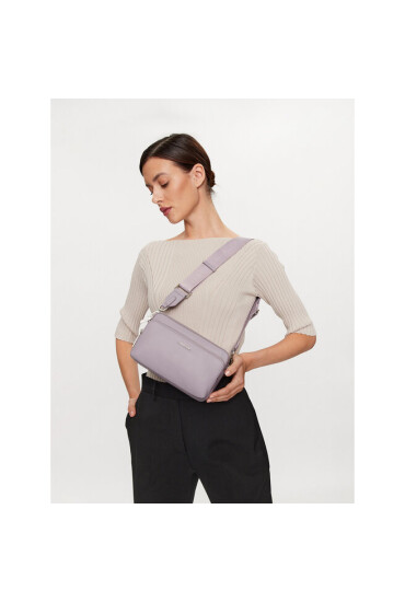 Calvin Klein Дамска чанта Must Camera W/Pckt Lg K60K608410 Виолетов - Mera.bg