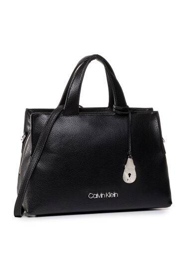 Calvin Klein Дамска чанта Neat Tote Md K60K606426 BLK - Mera.bg
