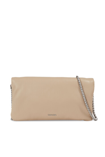 Calvin Klein Дамска чанта Puffed Crossbody Sm K60K611070 Бежов - Mera.bg