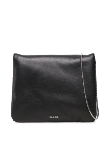 Calvin Klein Дамска чанта Puffed Xbody K60K611019 Черен - Mera.bg
