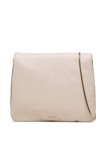 Calvin Klein Дамска чанта Puffed Xbody K60K611019 Бежов - Mera.bg