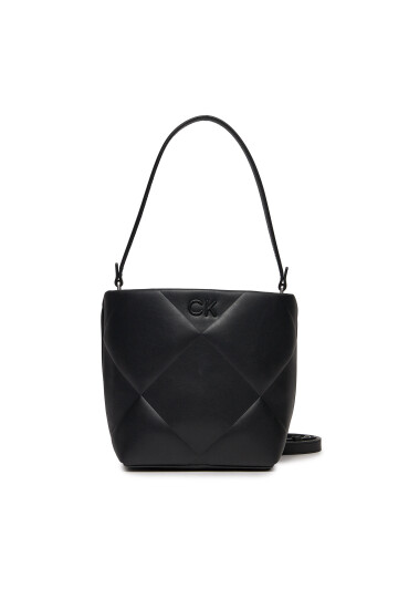 Calvin Klein Дамска чанта Quilt K60K611666 Черен - Mera.bg