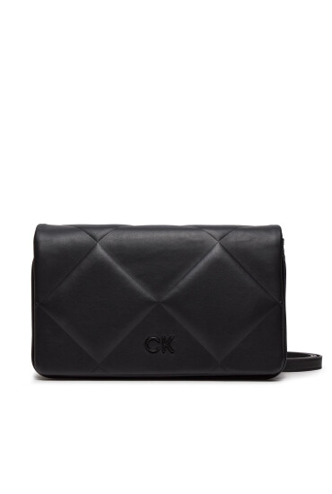 Calvin Klein Дамска чанта Quilt K60K611759 Черен - Mera.bg