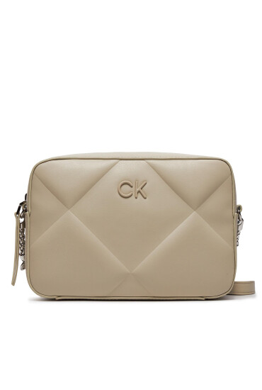 Calvin Klein Дамска чанта Quilt K60K611891 Бежов - Mera.bg