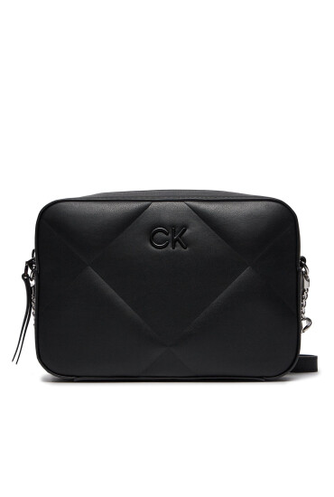 Calvin Klein Дамска чанта Quilt K60K611891 Черен - Mera.bg