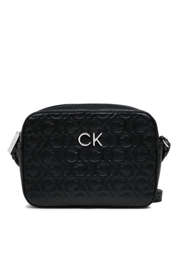 Calvin Klein Дамска чанта Re-Lock Camera Bag Emb Mono K60K610199 Ck Black BAX - Mera.bg