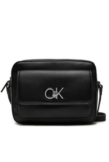 Calvin Klein Дамска чанта Re-Lock Camera Bag W/Flap_Pbl K60K612538 Черен - Mera.bg