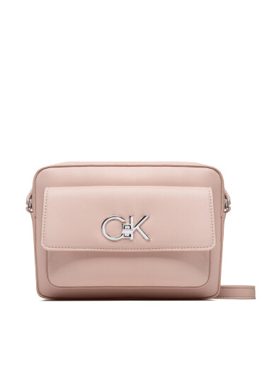Calvin Klein Дамска чанта Re-Lock Camera Bag With Flap K60K609114 Розов - Mera.bg