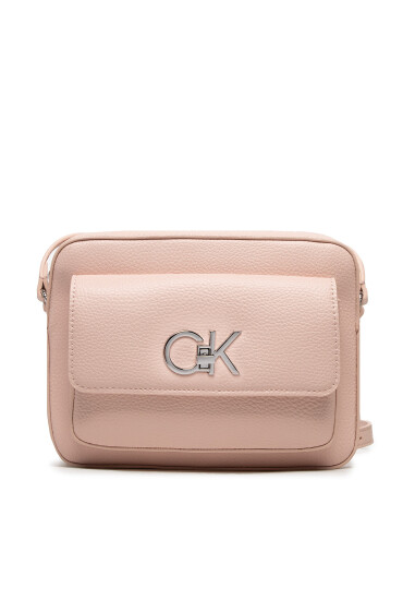 Calvin Klein Дамска чанта Re-Lock Camera Bag With Flap Pbl K60K609397 Розов - Mera.bg