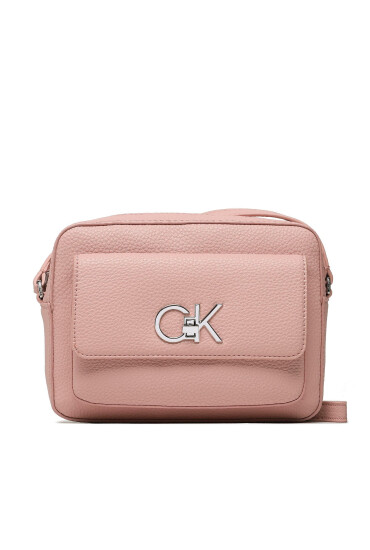 Calvin Klein Дамска чанта Re-Lock Camera Bag With Flap Pbl K60K609397 Розов - Mera.bg