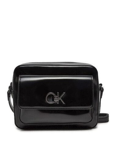 Calvin Klein Дамска чанта Re-Lock Camera K60K612544 Черен - Mera.bg