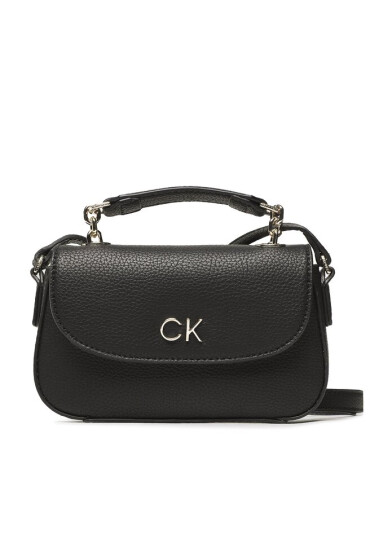 Calvin Klein Дамска чанта Re-Lock Crossbody W/Flap Pbl K60K610197 Черен - Mera.bg