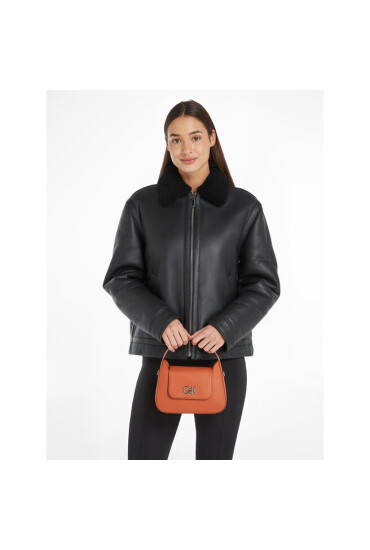 Calvin Klein Дамска чанта Re-Lock Crossbody W/Flap Sm K60K610770 Кафяв - Mera.bg